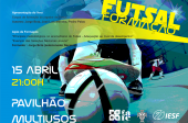 Multiusos palco de formação de futsal